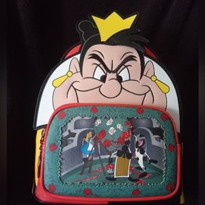 Queen of Hearts Loungefly mini backpack